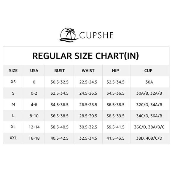 Cupshe Ruffle V-Neck Cutout One Piece Swimsuit Teal XL - Picture 6 of 6